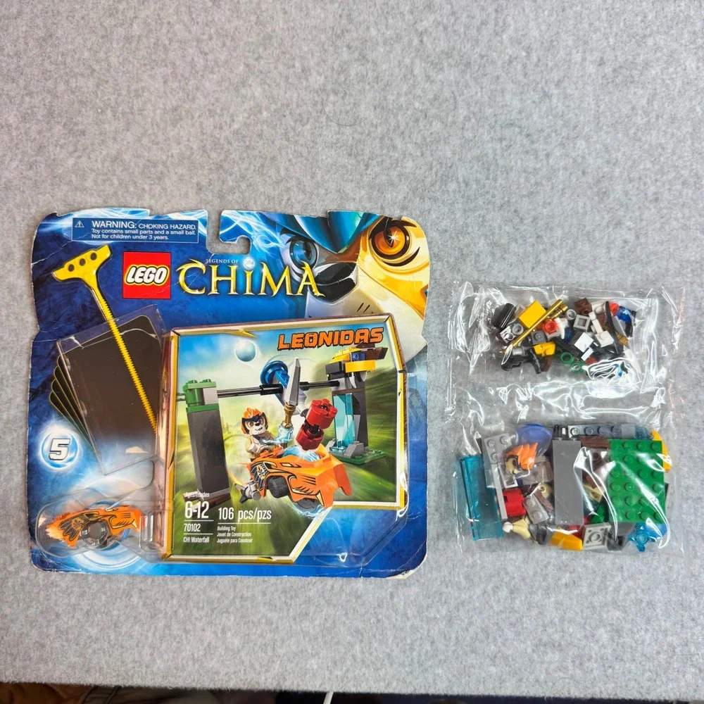 LEGO Legends of Chima CHI Waterfall 70102 Leonidas Speedorz Set 106 Pcs Open Box